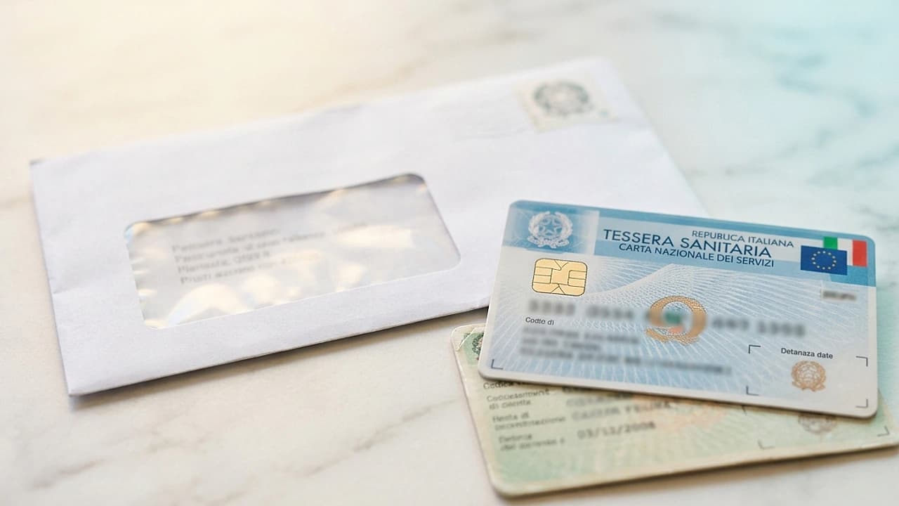 Tessera sanitaria e tesserino di codice fiscale su superficie chiara: come chiedere il duplicato dopo lo smarrimento nel 2026