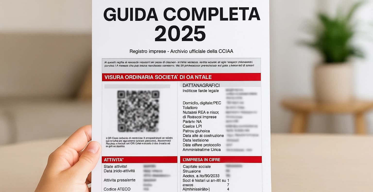 Visura Camerale: Guida Completa 2026